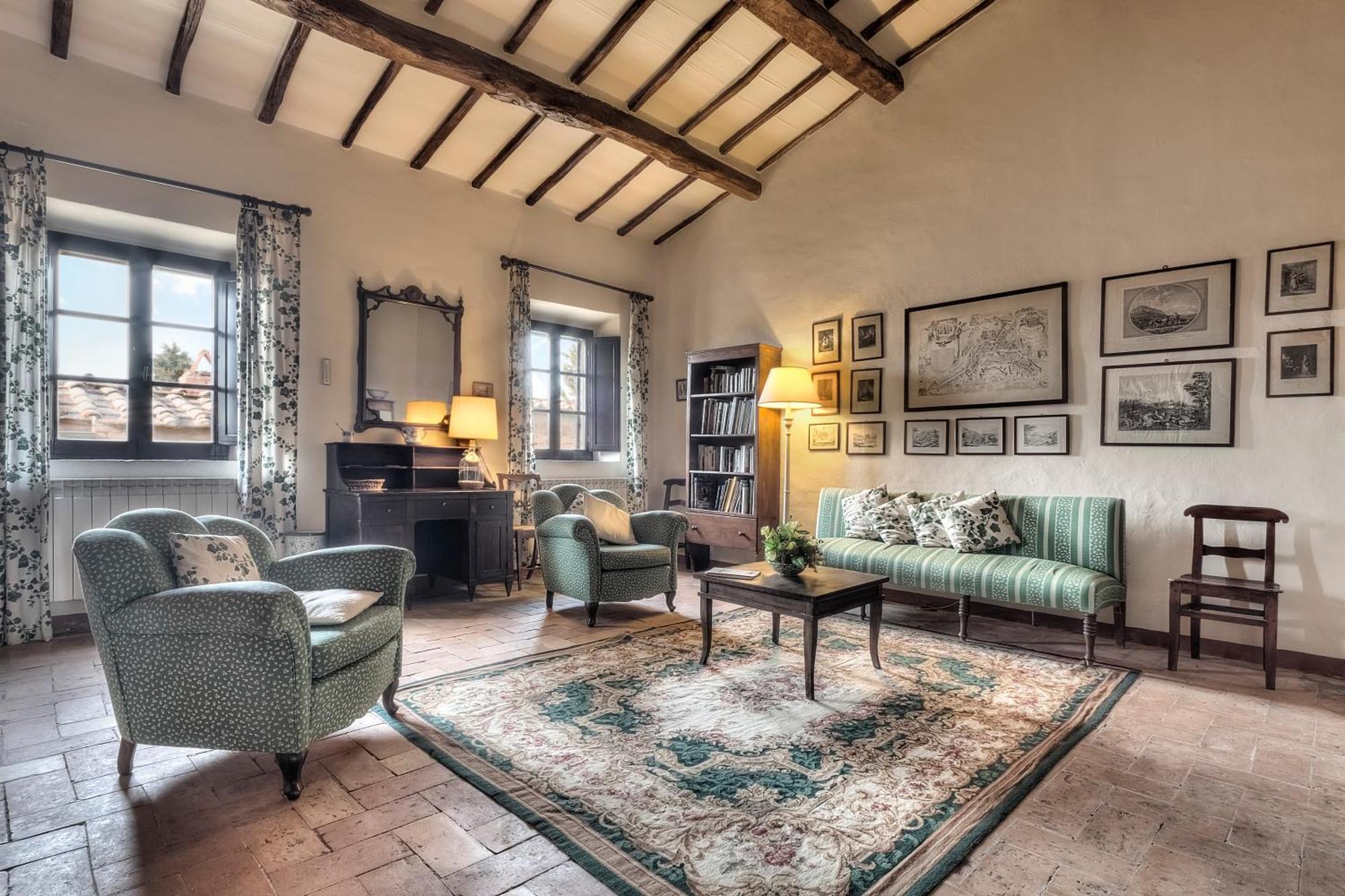 Cosona Villa Pienza Rum bild