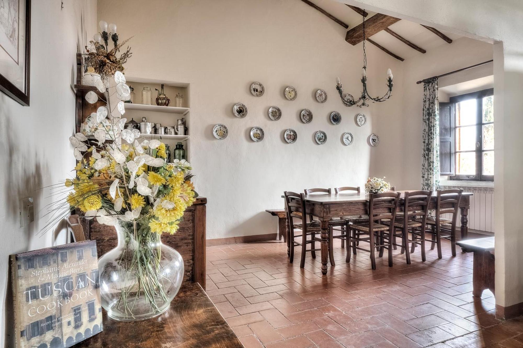 Cosona Villa Pienza Rum bild